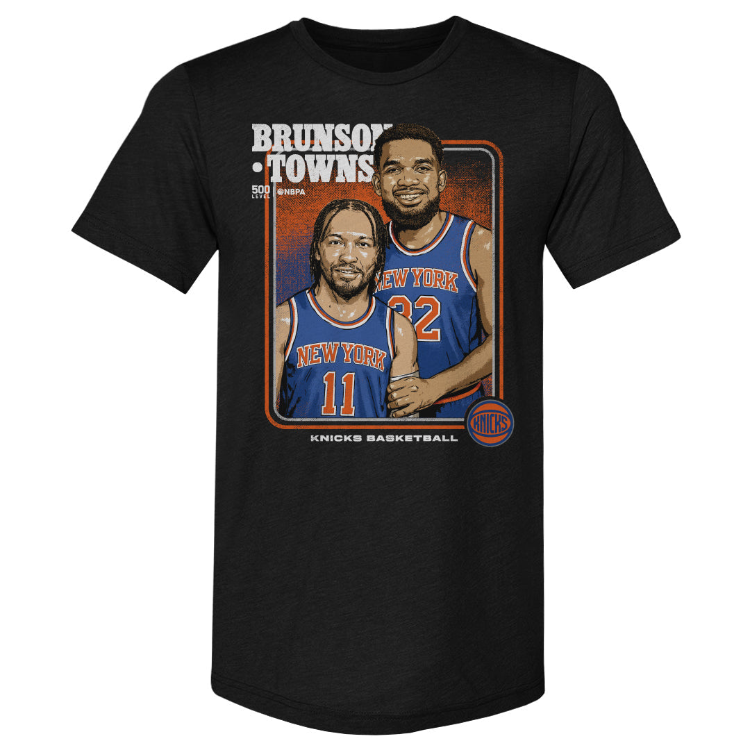 Jalen Brunson & Karl-Anthony Towns New York Knicks Step Brothers