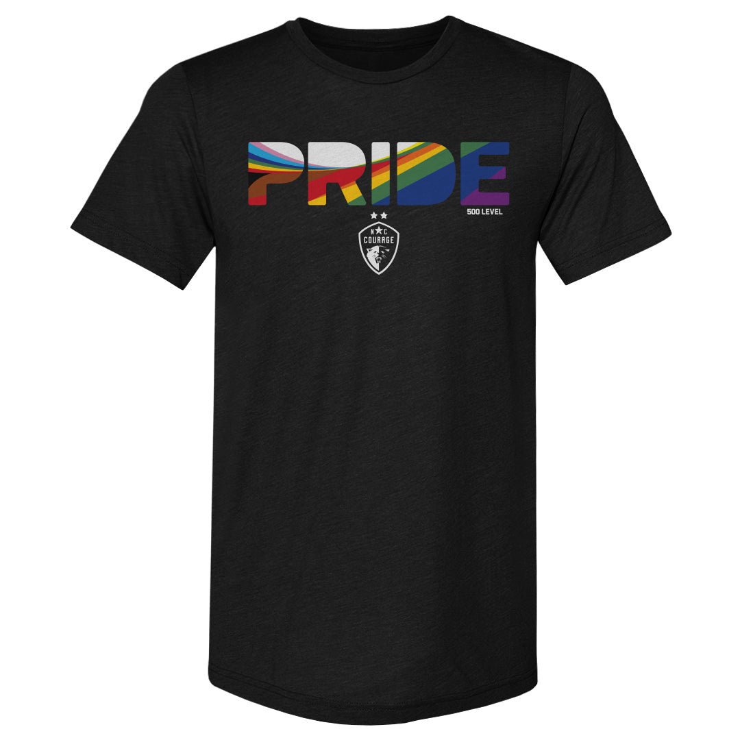 North Carolina Courage Pride Stripes 2025 WHT