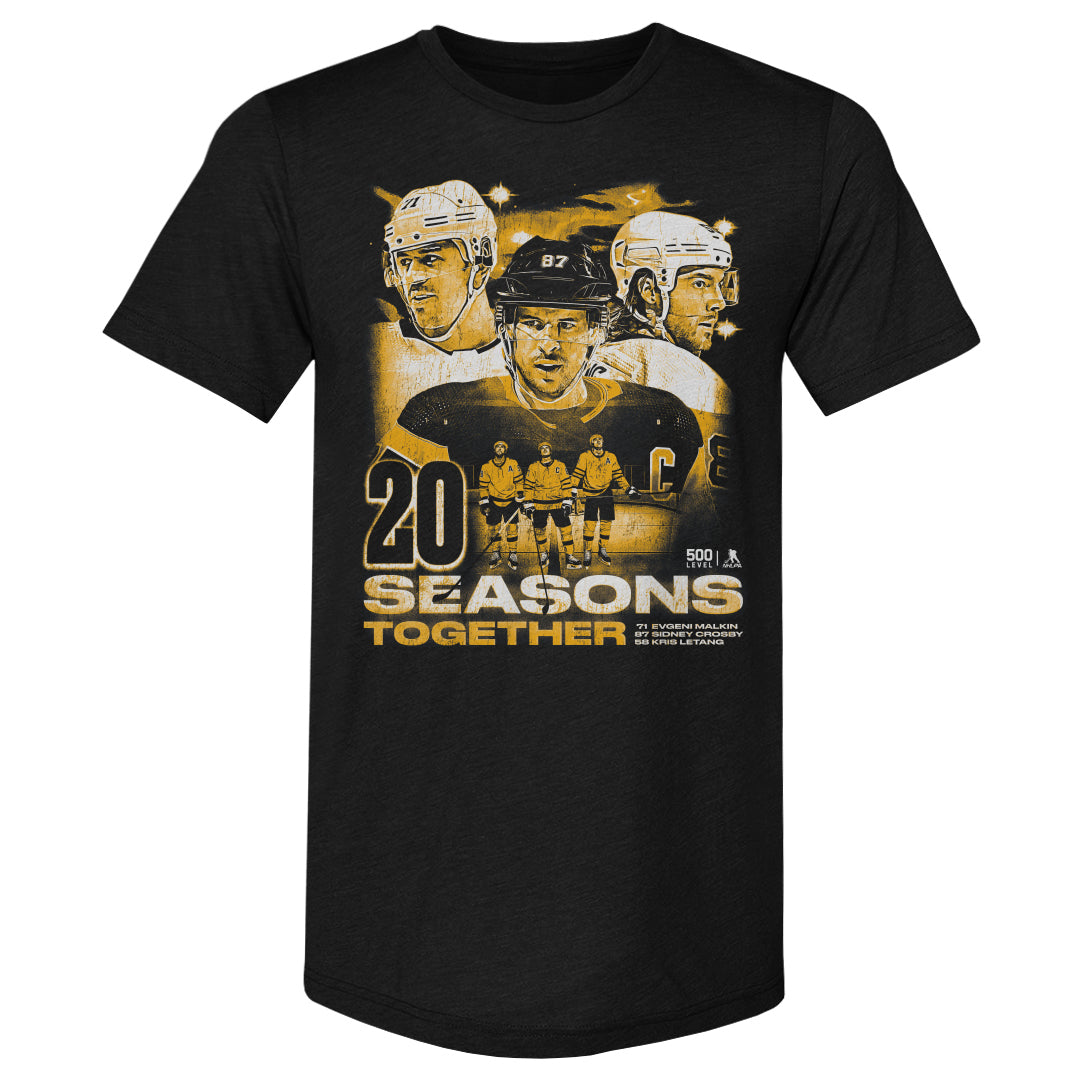 Sidney Crosby Kris Letang & Evgeni Malkin Pittsburgh 20 Seasons