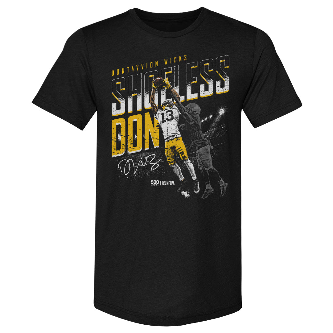 Dontayvion Wicks Green Bay Shoeless Catch