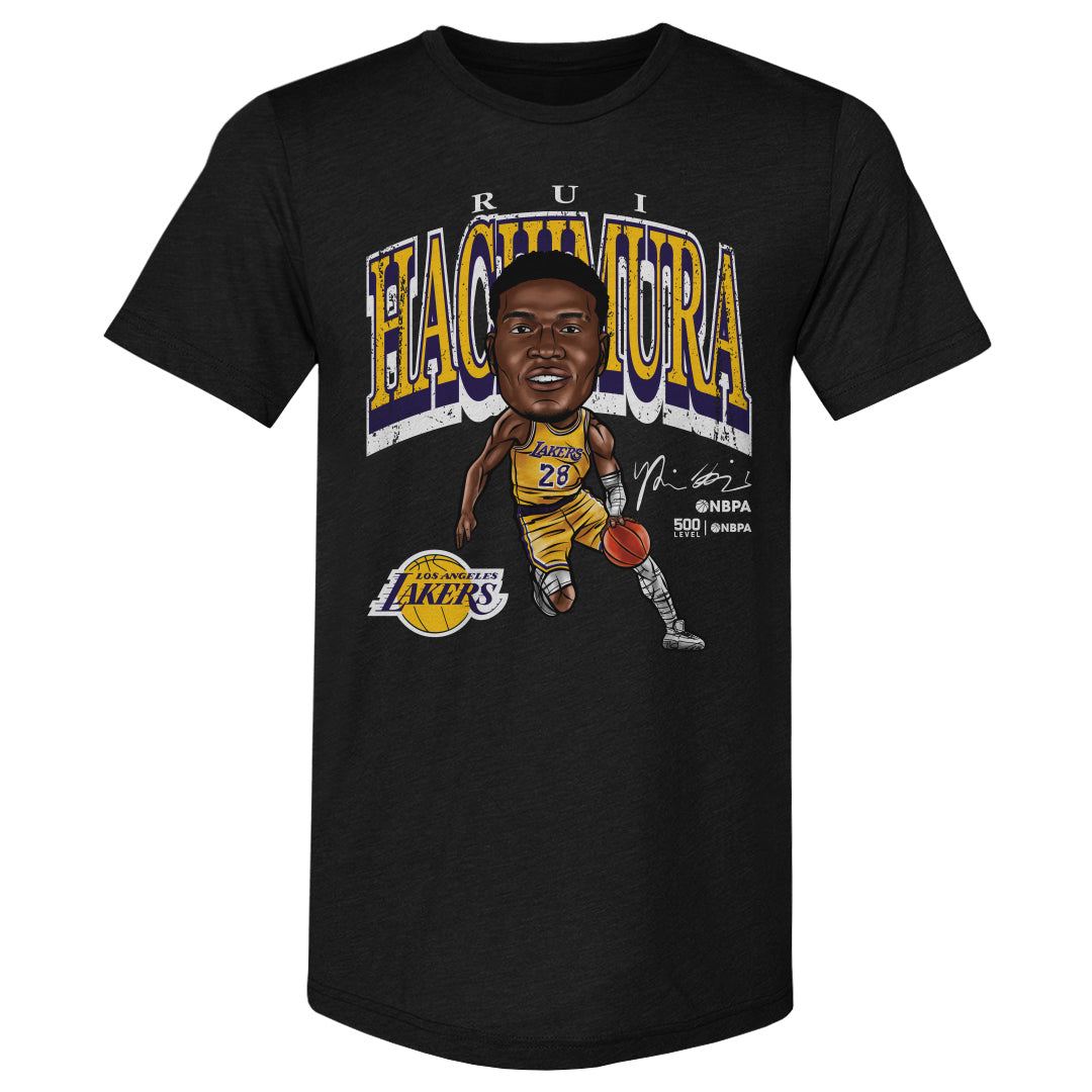 Rui Hachimura Los Angeles Lakers Cartoon