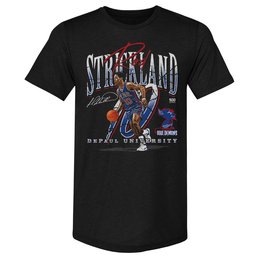 Rod Strickland DePaul Blue Demons Throwback