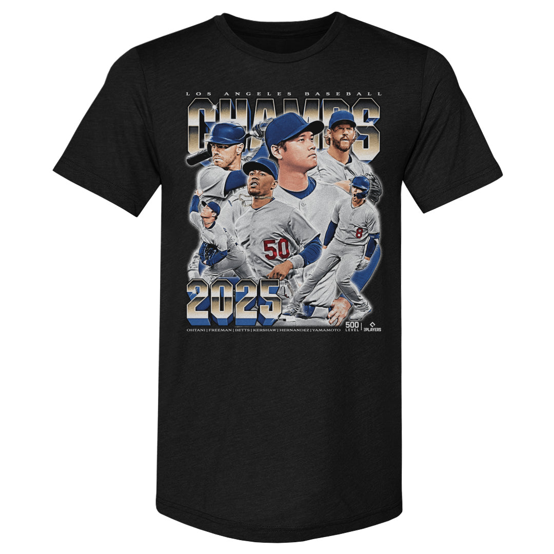 Los Angeles D Baseball 2025 Champs Vintage 3