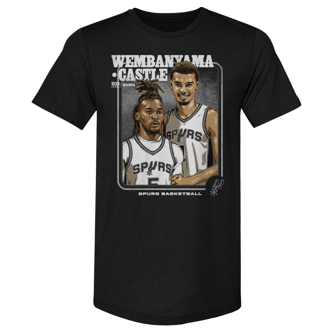 Victor Wembanyama & Stephon Castle San Antonio Spurs Step Brothers