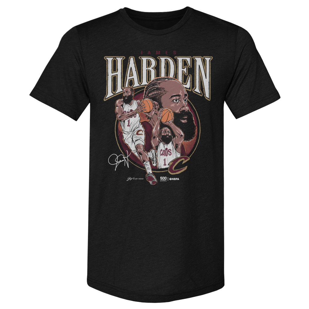 James Harden Cleveland Cavaliers Trio