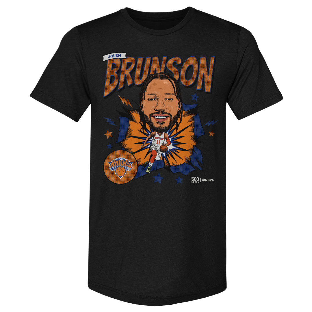 Jalen Brunson New York Knicks Caricature Retro 1