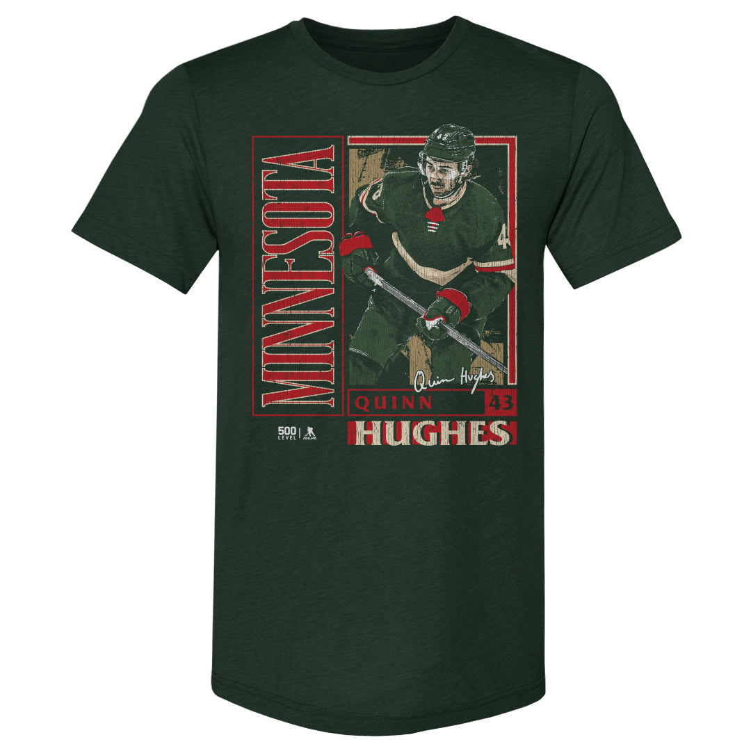 Quinn Hughes Minnesota Vintage Card