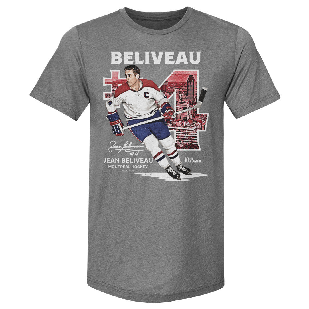 Jean Beliveau Montreal Throwback 3