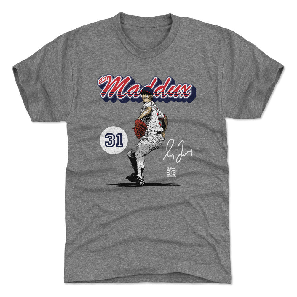Greg Maddux Atlanta Retro Script