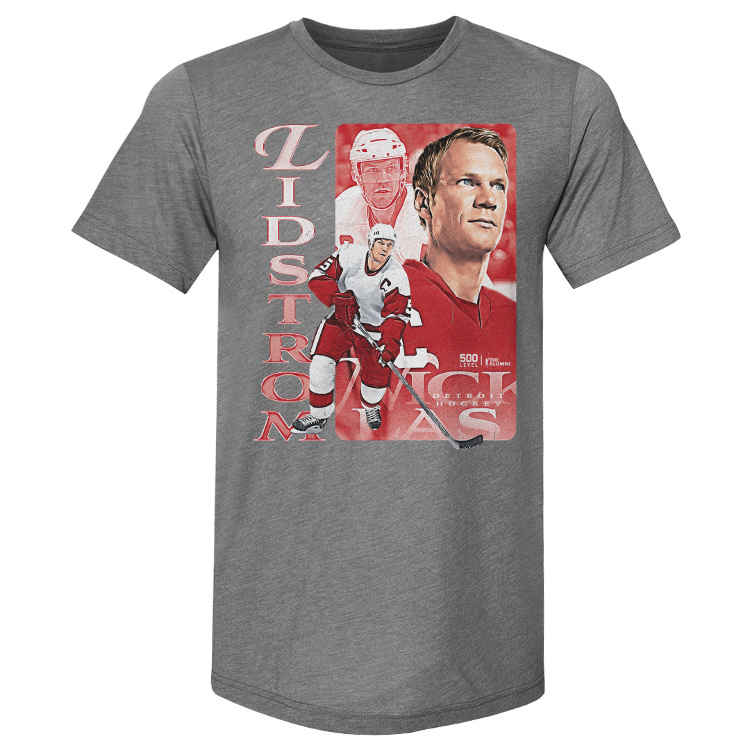 Nicklas Lidstrom Detroit Vintage