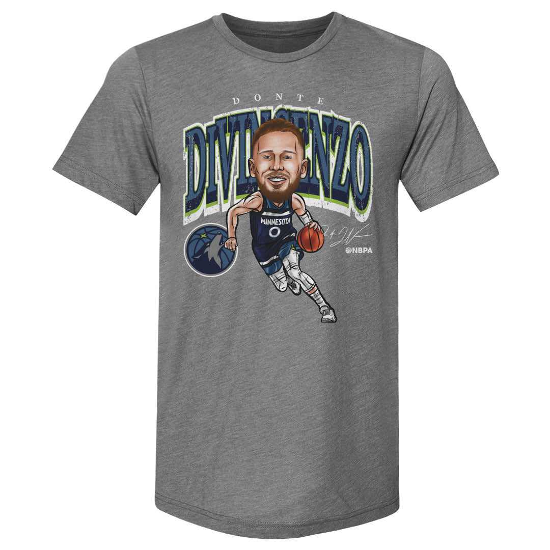 Donte DiVincenzo Minnesota Timberwolves Cartoon NBA