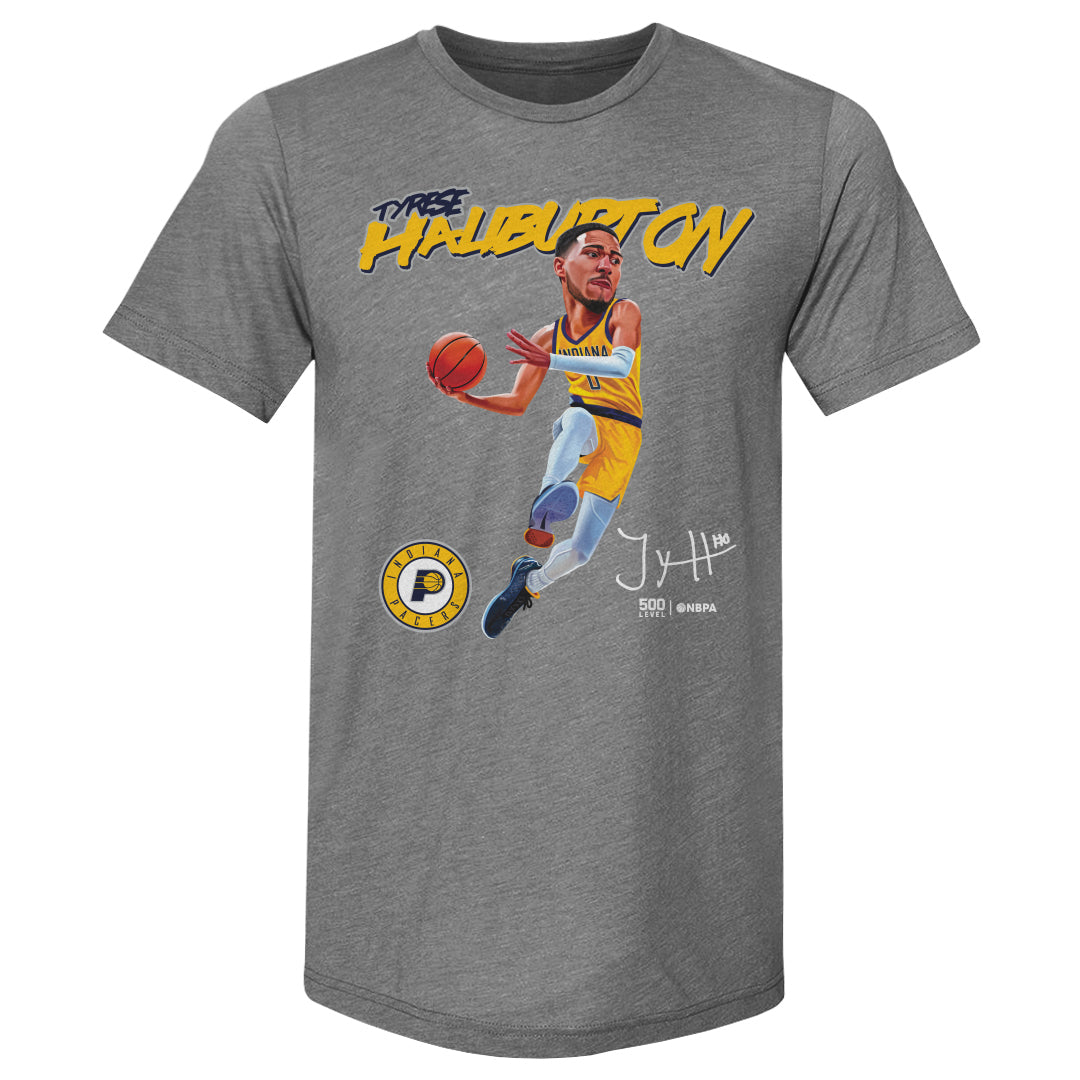 Tyrese Haliburton Indiana Pacers Caricature