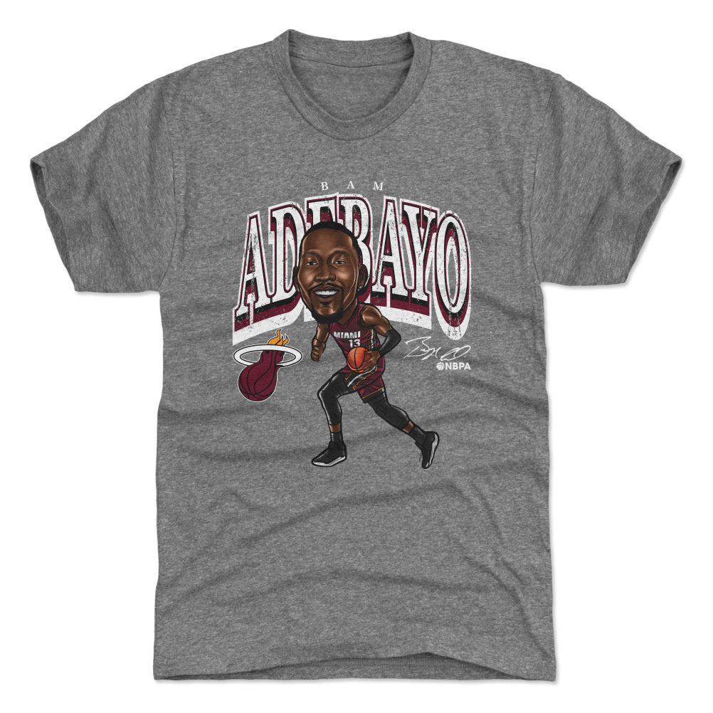 Bam Adebayo Miami Heat Cartoon