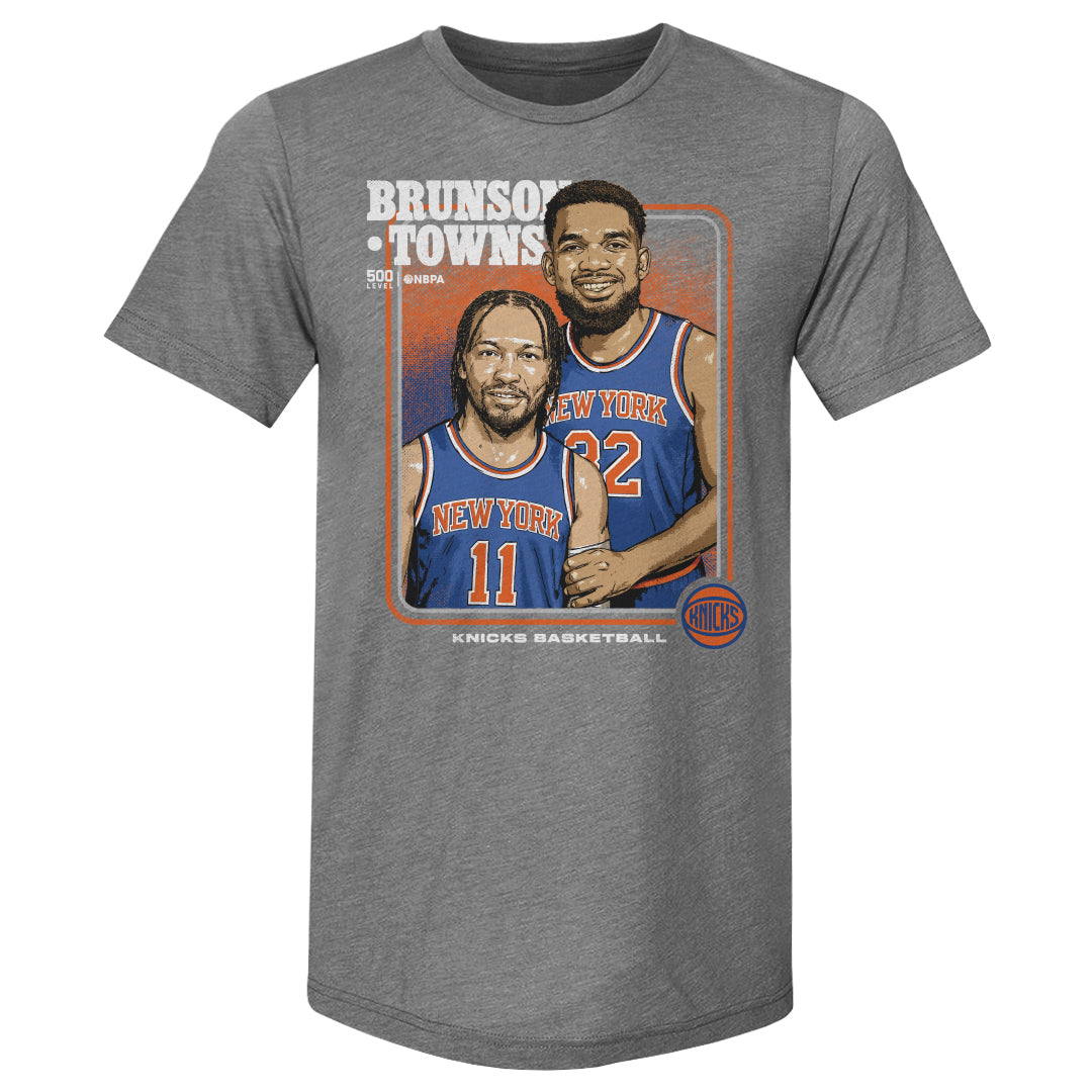 Jalen Brunson & Karl-Anthony Towns New York Knicks Step Brothers