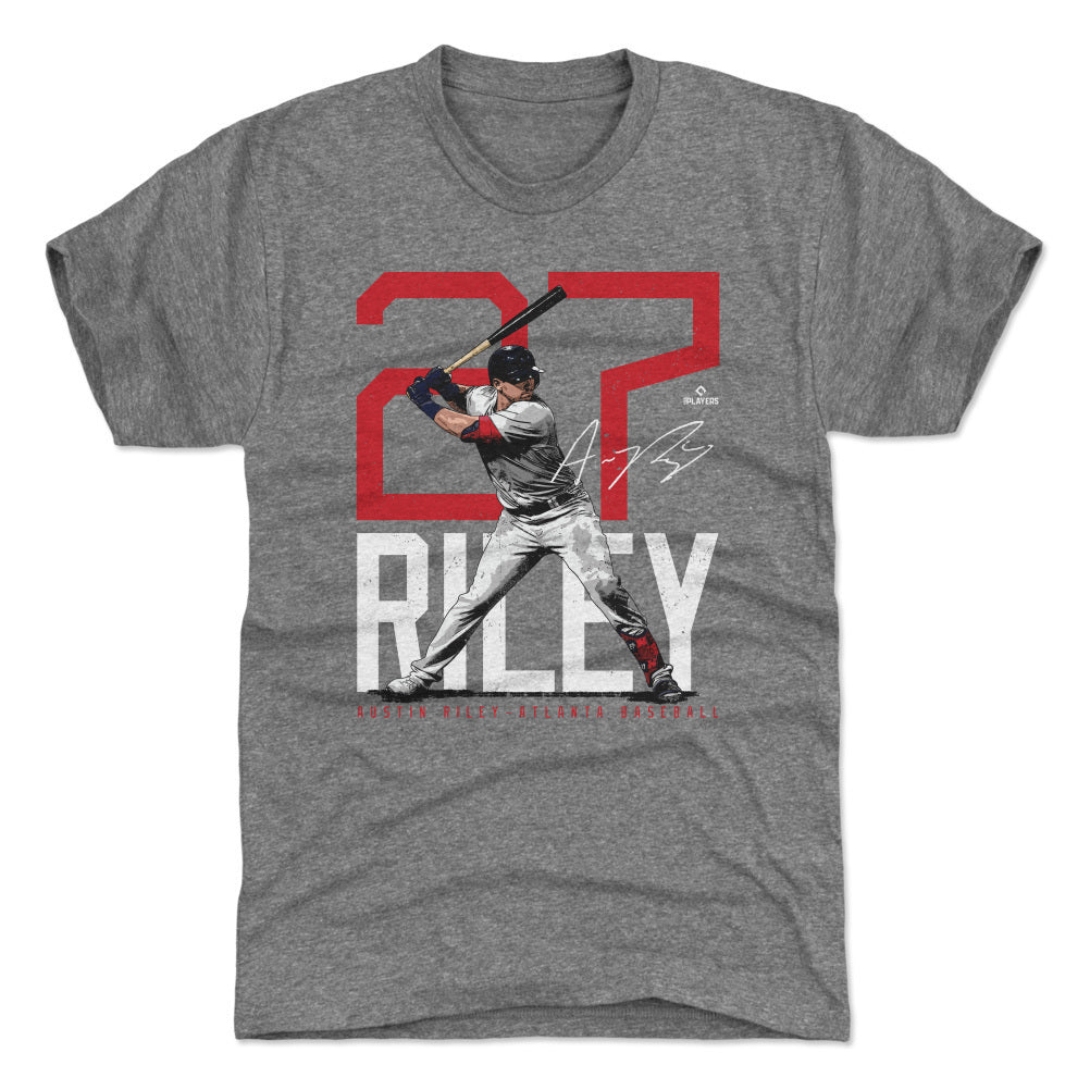 Austin Riley Atlanta Bold Number
