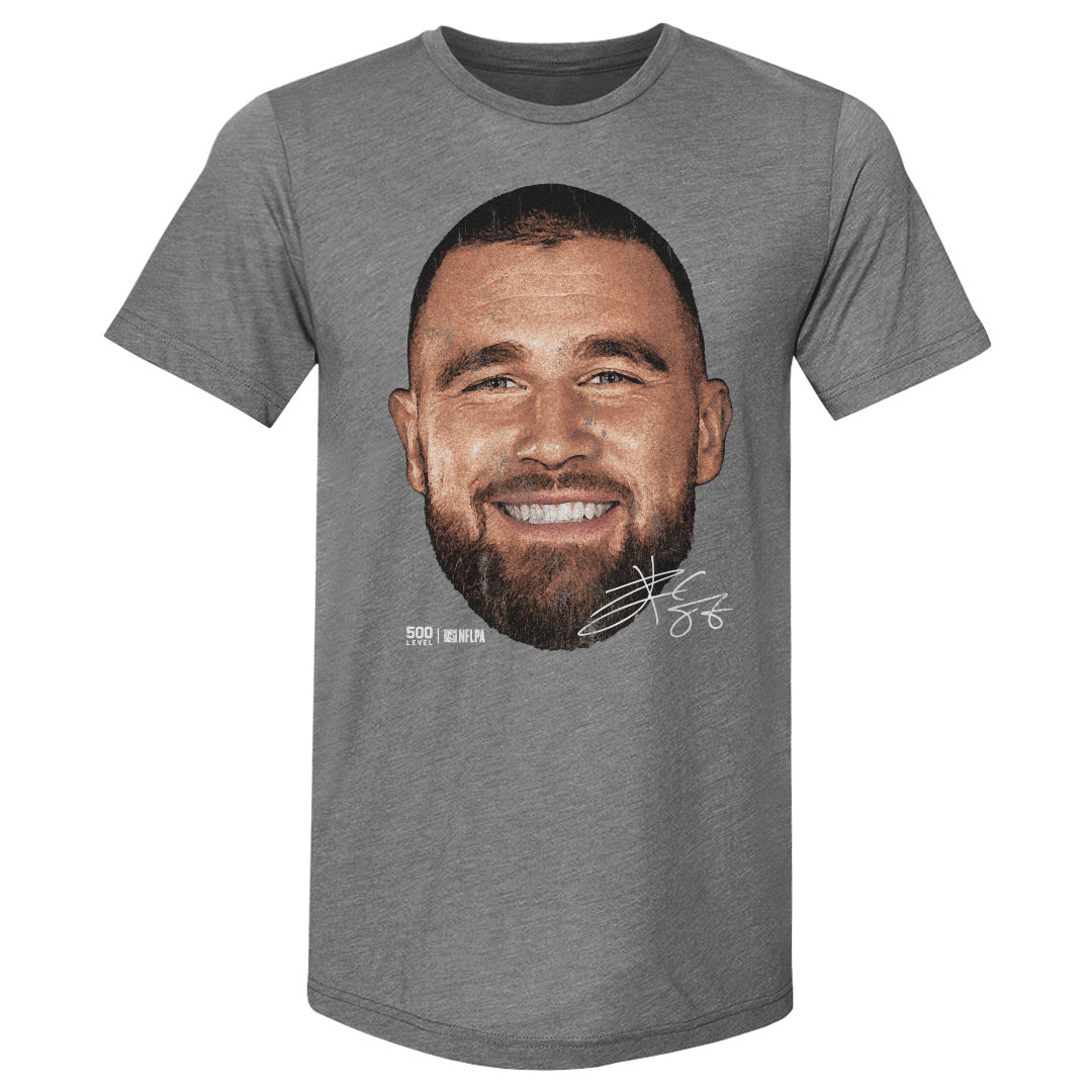 Travis Kelce Kansas City Vintage Head 1
