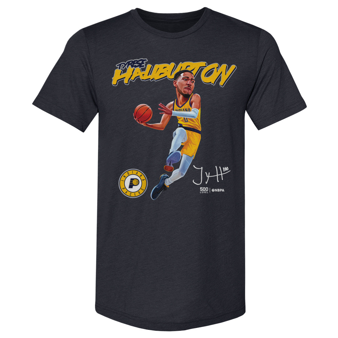 Tyrese Haliburton Indiana Pacers Caricature