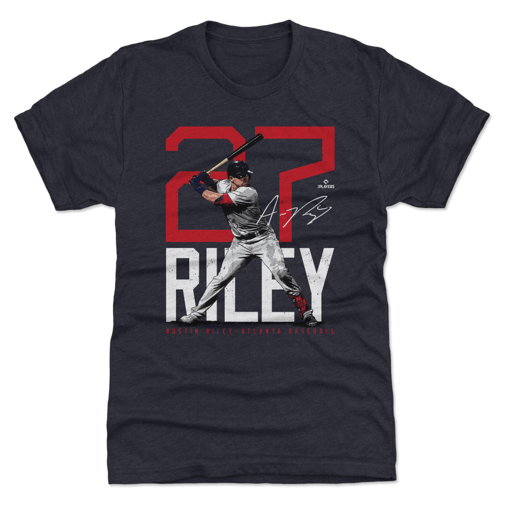 Austin Riley Atlanta Bold Number