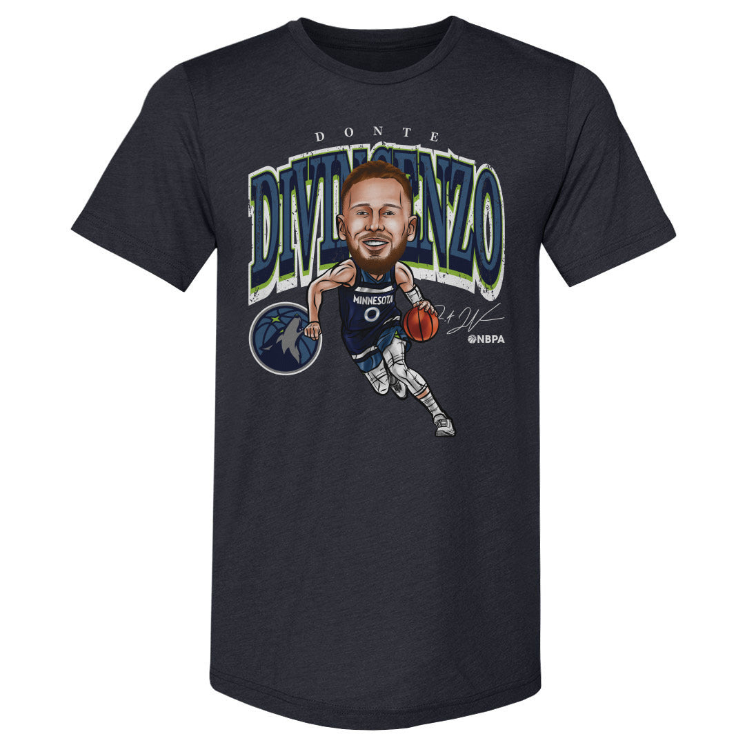 Donte DiVincenzo Minnesota Timberwolves Cartoon NBA