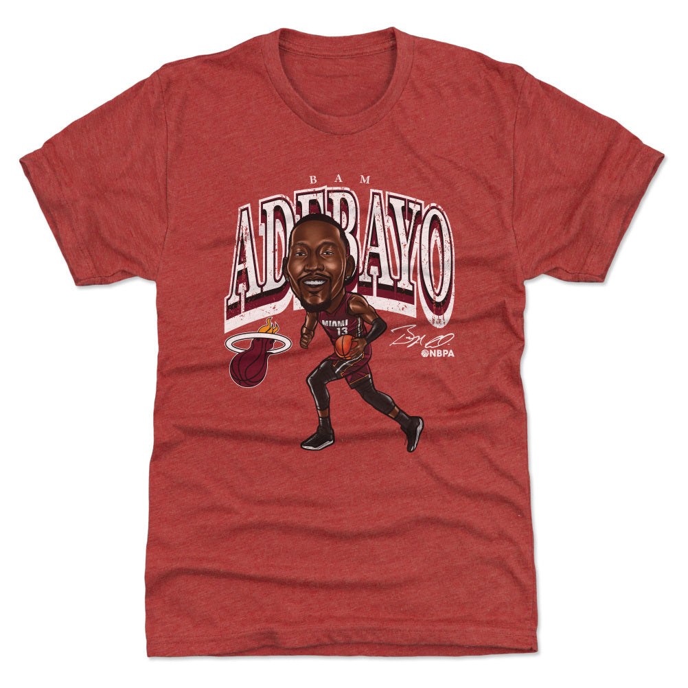 Bam Adebayo Miami Heat Cartoon