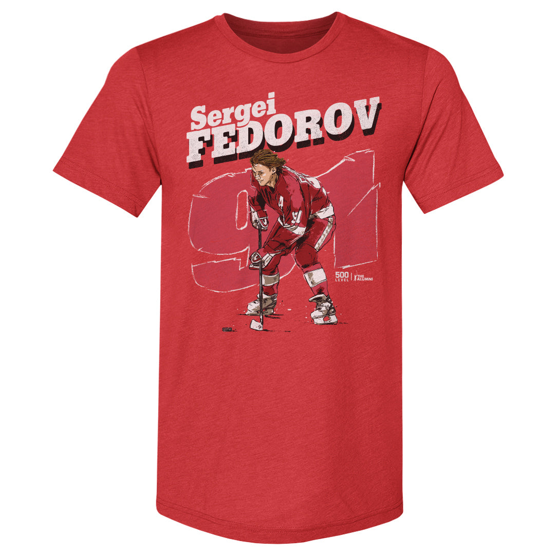 Sergei Fedorov Detroit Retro 3