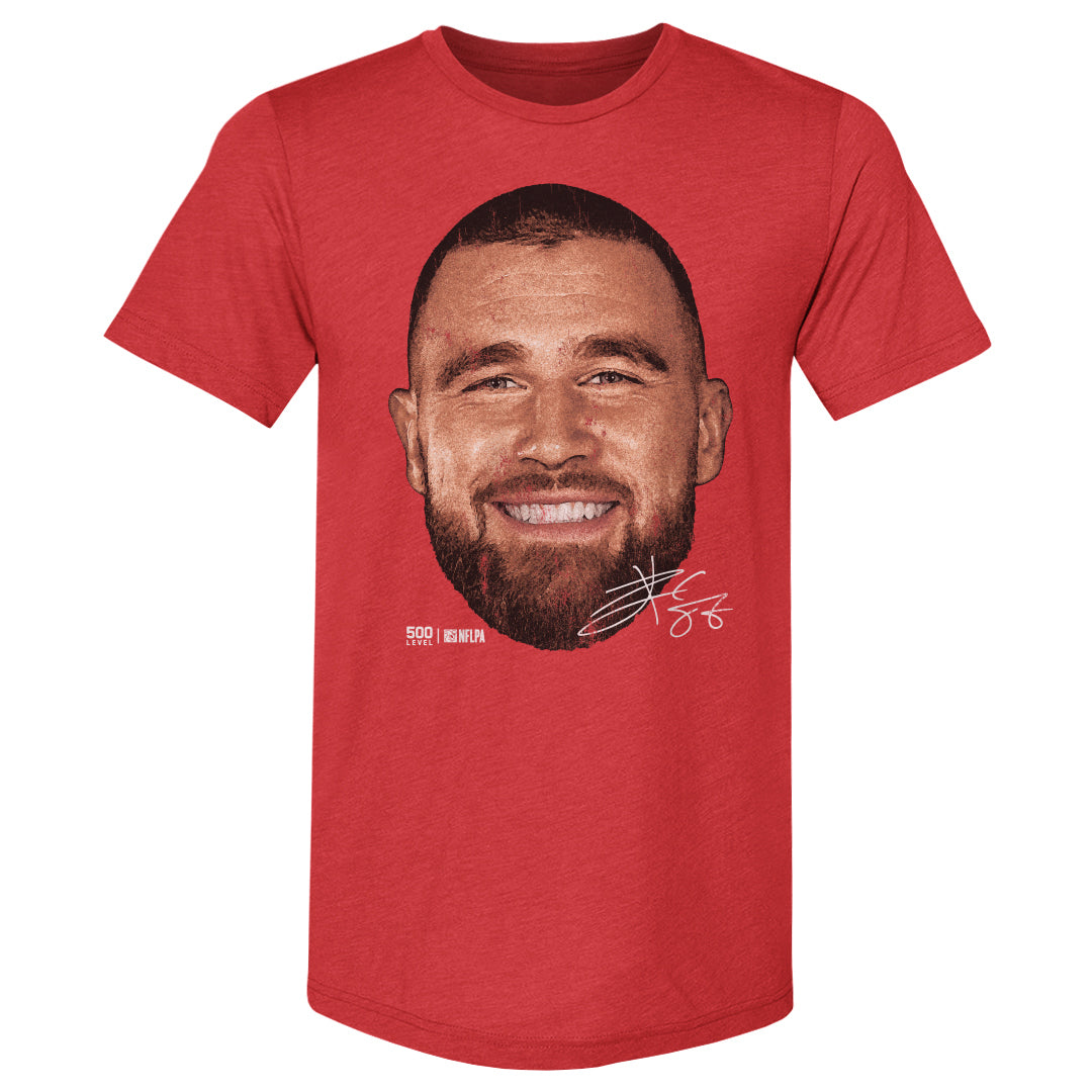 Travis Kelce Kansas City Vintage Head 3