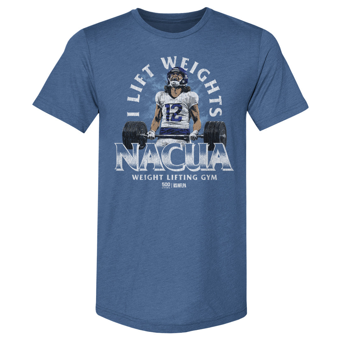 Puka Nacua Los Angeles R I Lift Weights 1