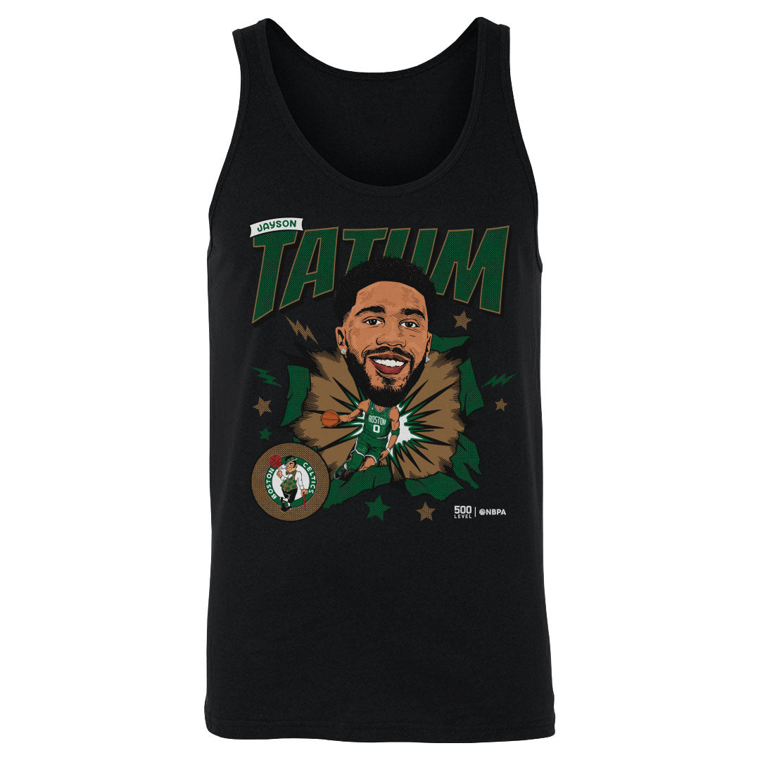 Jayson Tatum Boston Celtics Caricature WHT 1