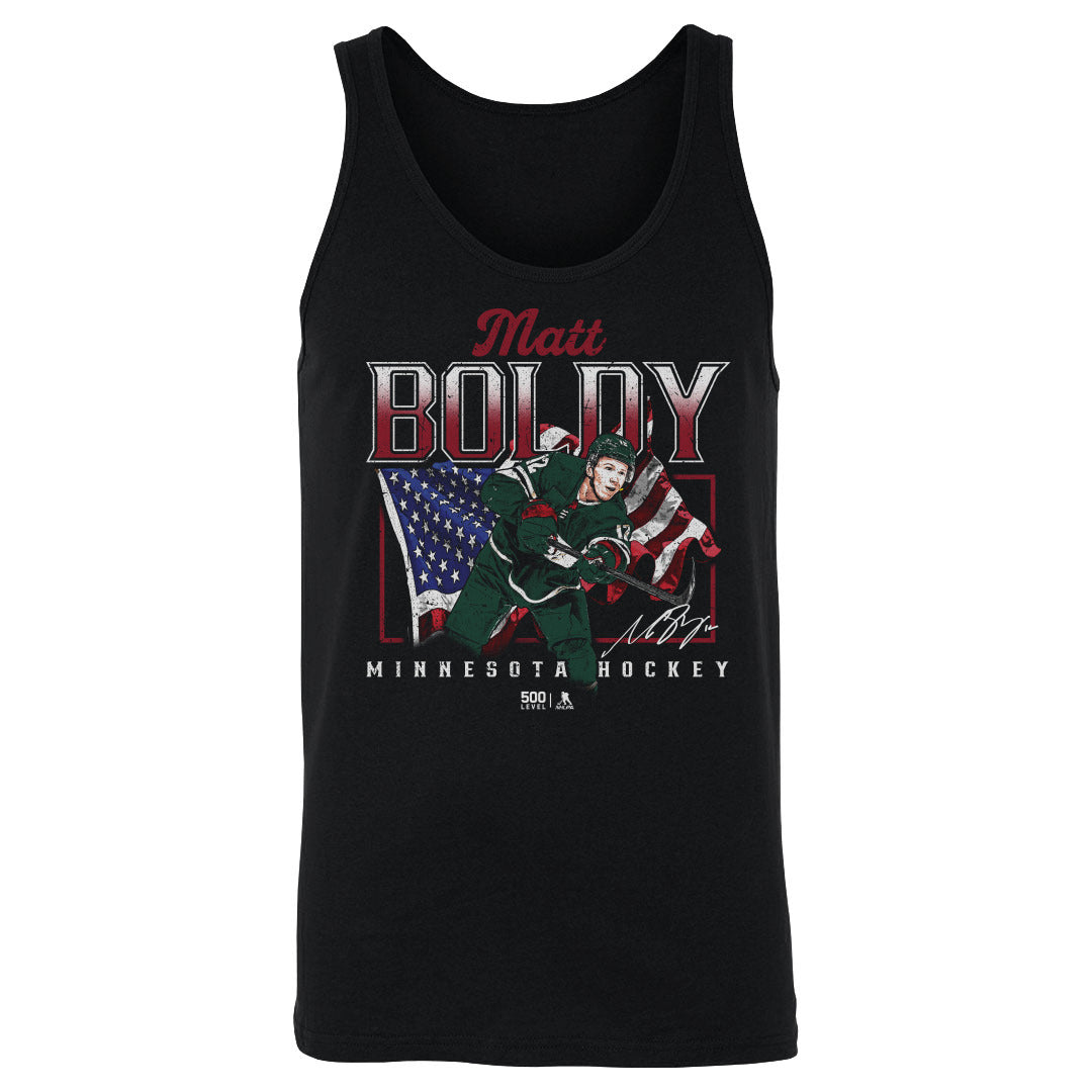Matt Boldy Minnesota USA Flag