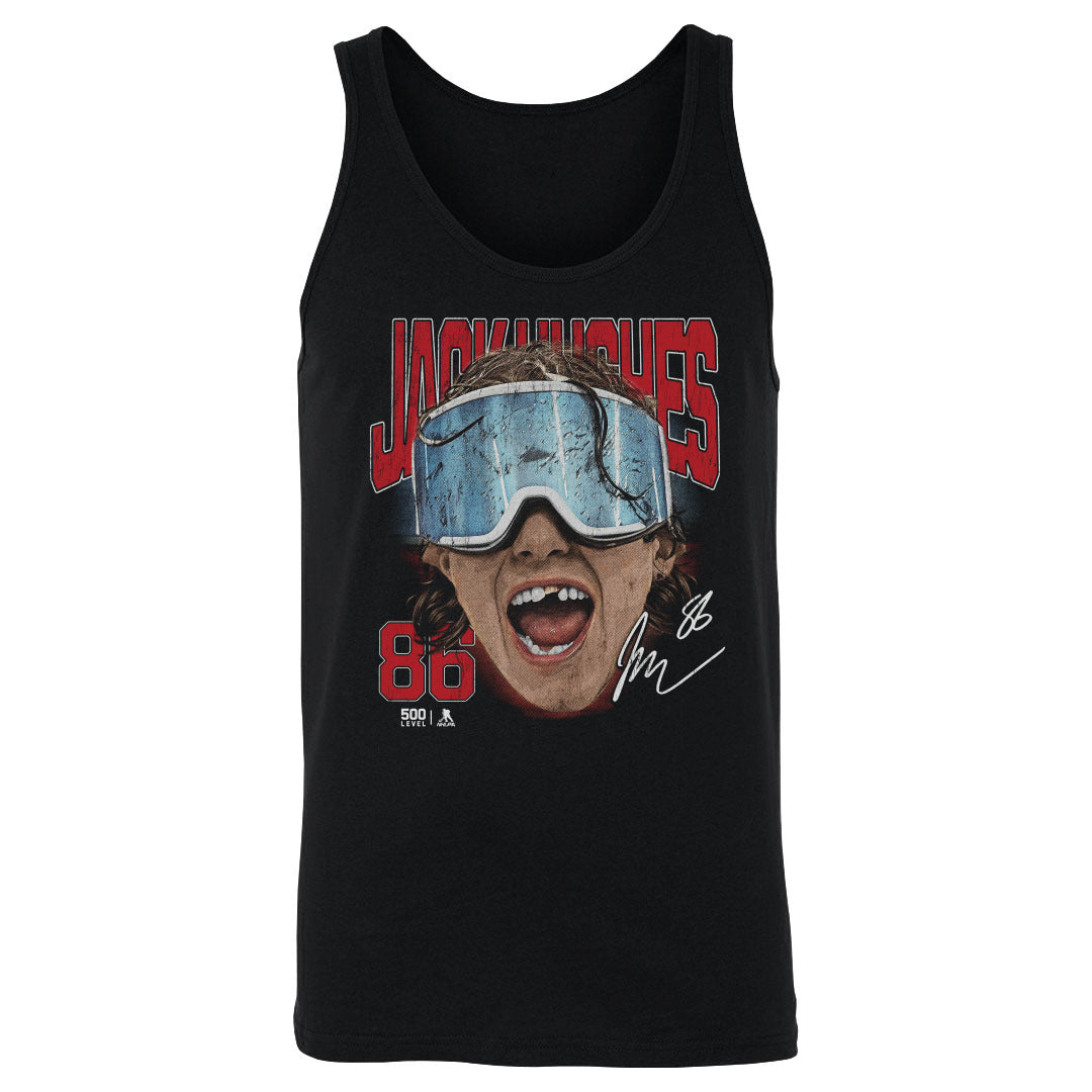Jack Hughes New Jersey Goggles