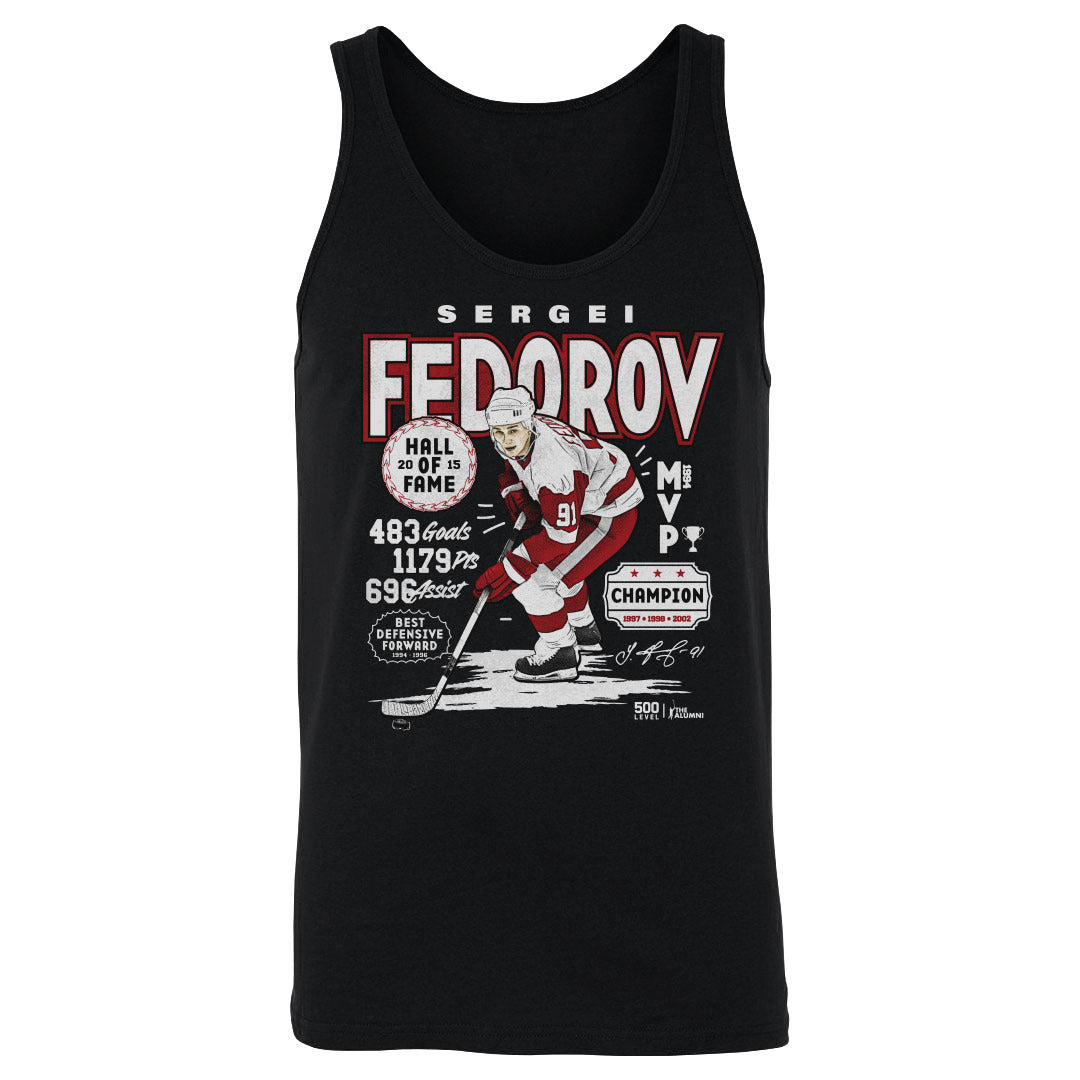 Sergei Fedorov Detroit Vintage Stats
