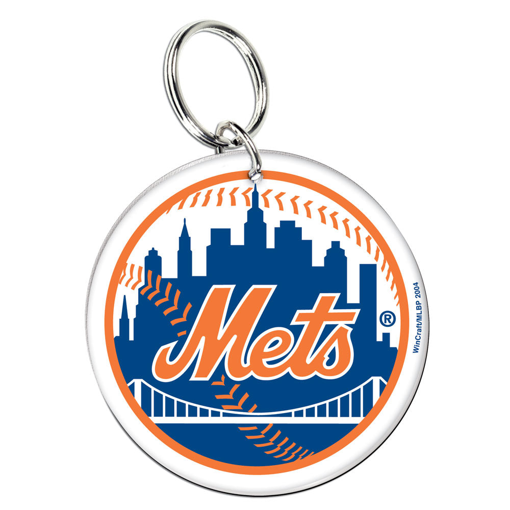 New York Mets Acrylic Logo Keychain 1