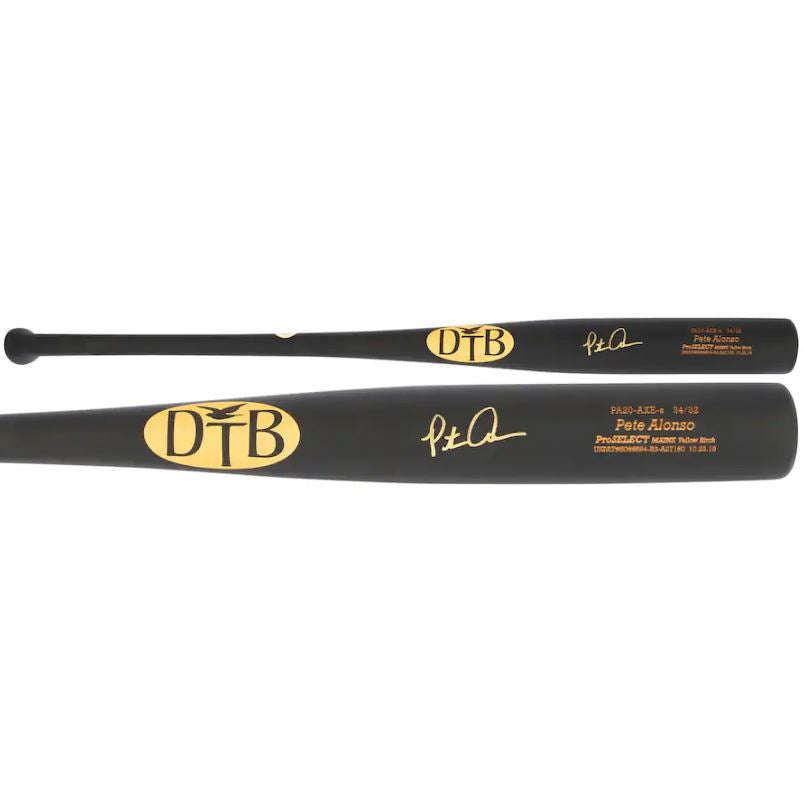 Pete Alonso Baltimore Orioles Autographed Dove Tail Axe Game Model Bat