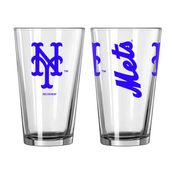 New York Mets Game Day Pint Glass 2