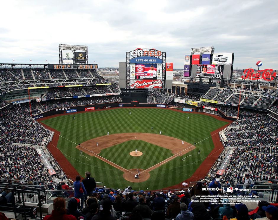 New York Mets Citi Field 8" x 10" Baseball Stadium Photo 1