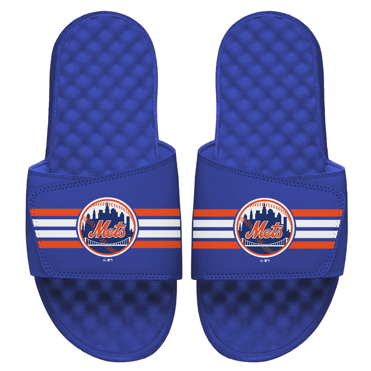 Mets Varsity Stripes Slides 2