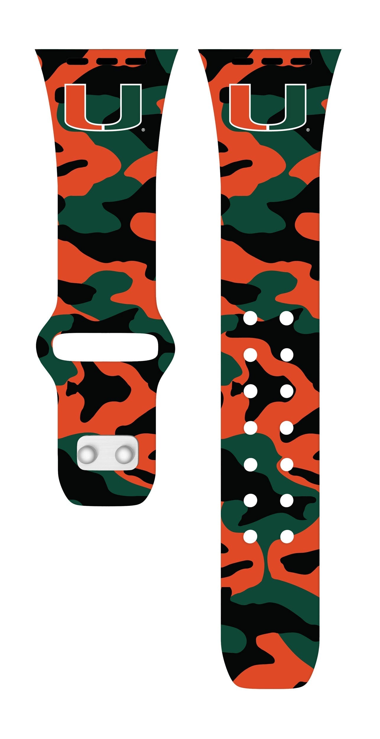 Miami Hurricanes HD Apple Watch Band | Affinity Bands 30
