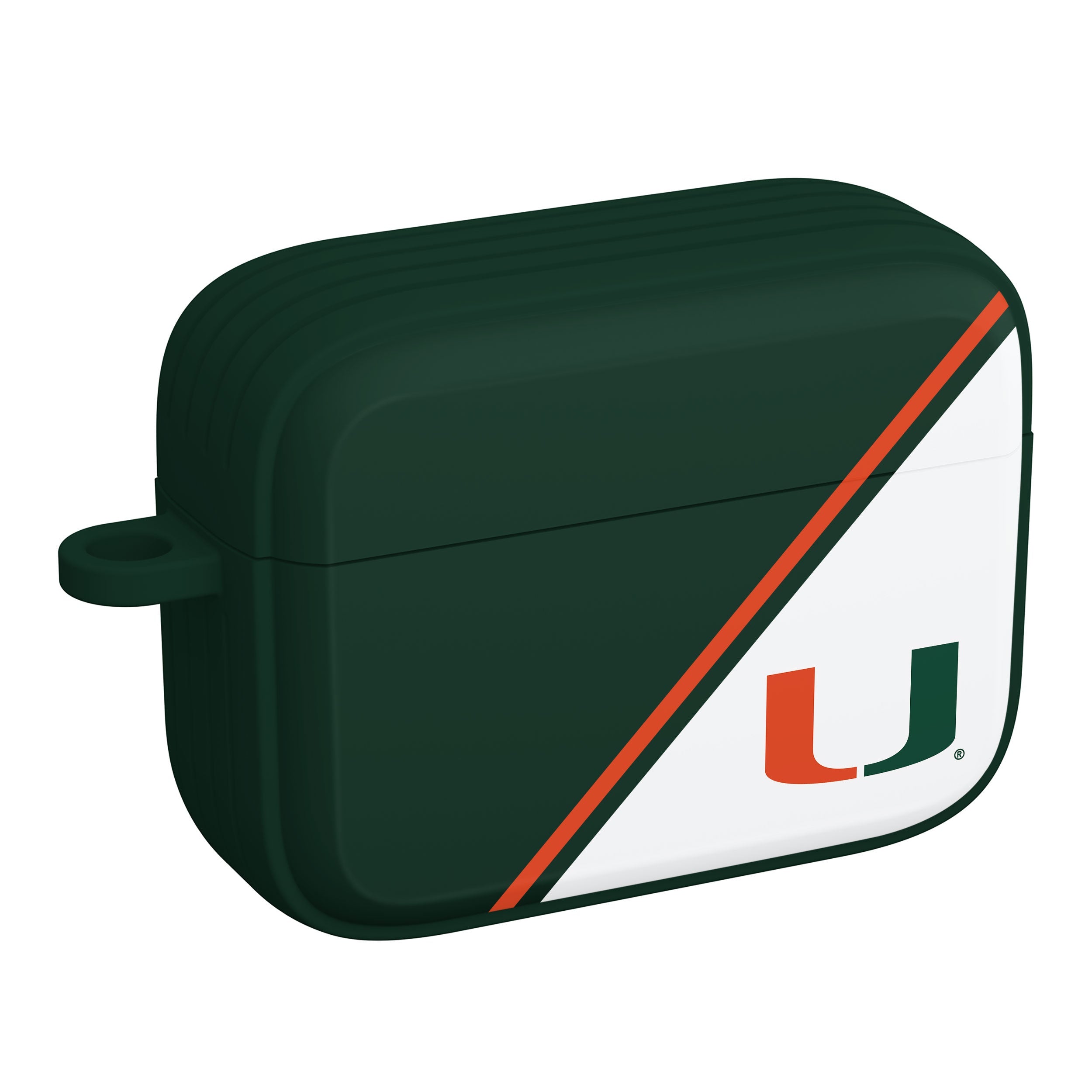 Miami Hurricanes HDX Champion Series Apple AirPods Pro 1 & 2 Case Cover 4
