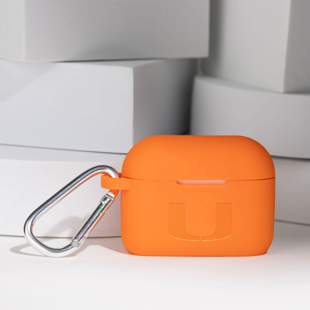 Miami Hurricanes Engraved AirPods Pro 1 & 2 Case Cover | Affinity Bands 4