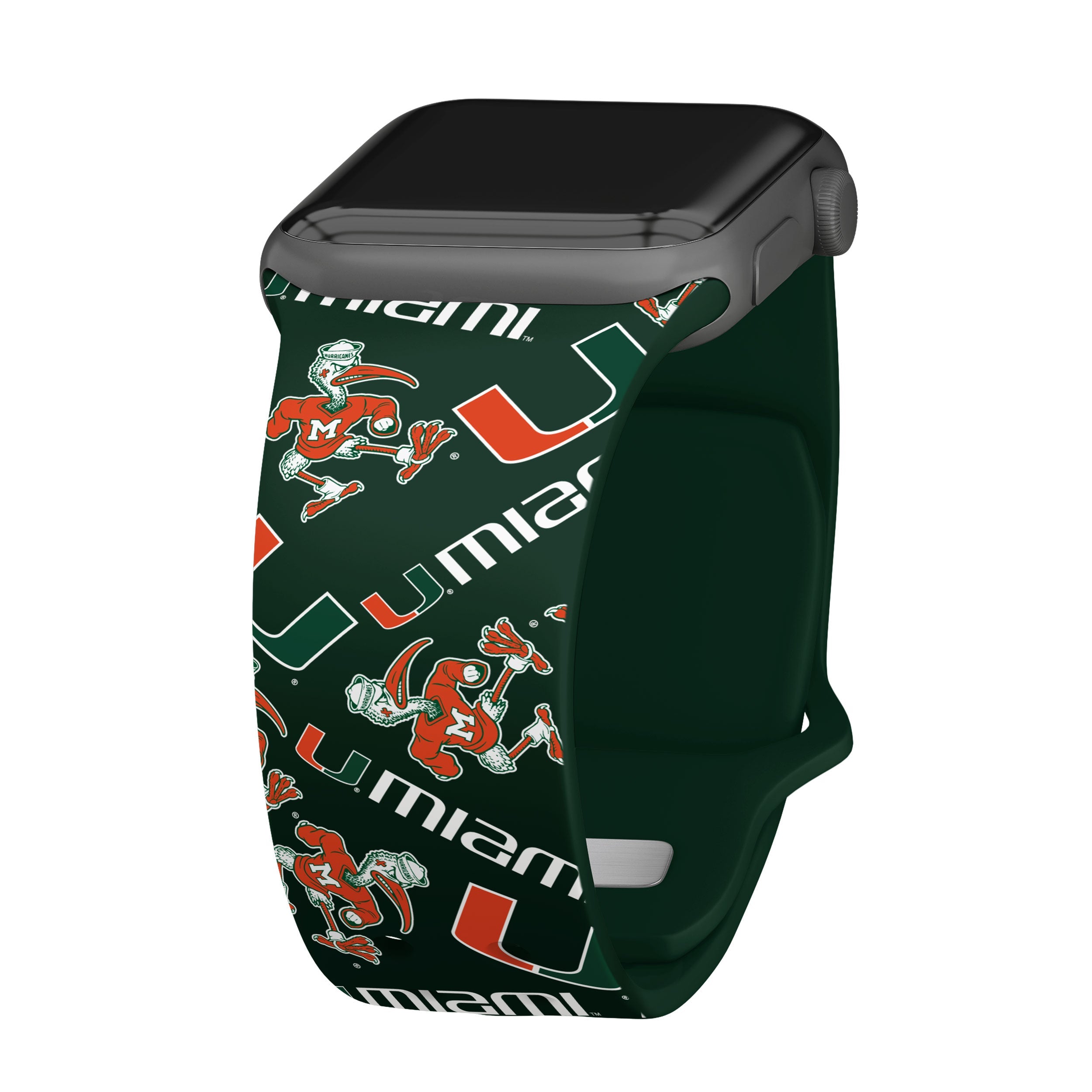 Miami Hurricanes HD Apple Watch Band | Affinity Bands 13