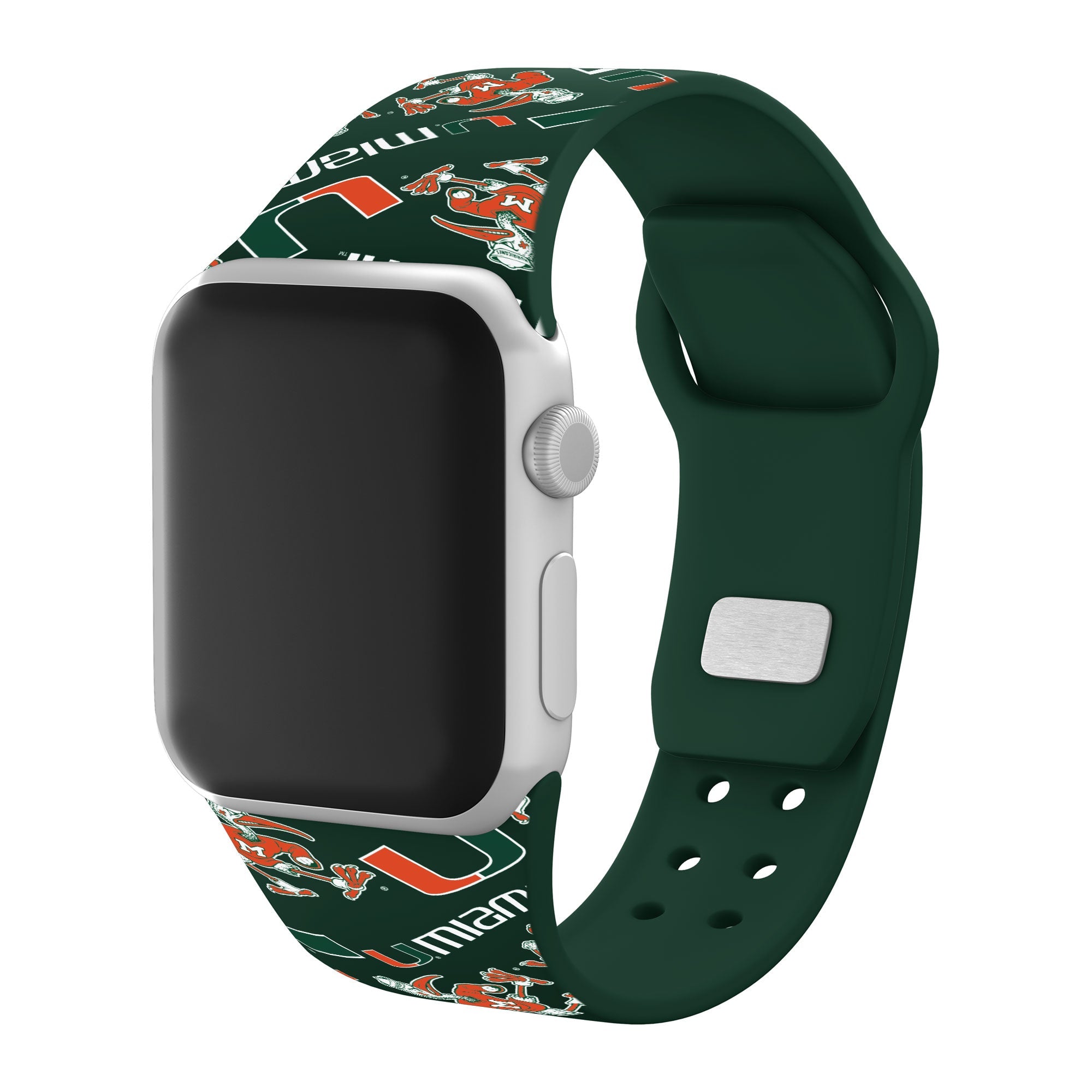 Miami Hurricanes HD Apple Watch Band | Affinity Bands 16