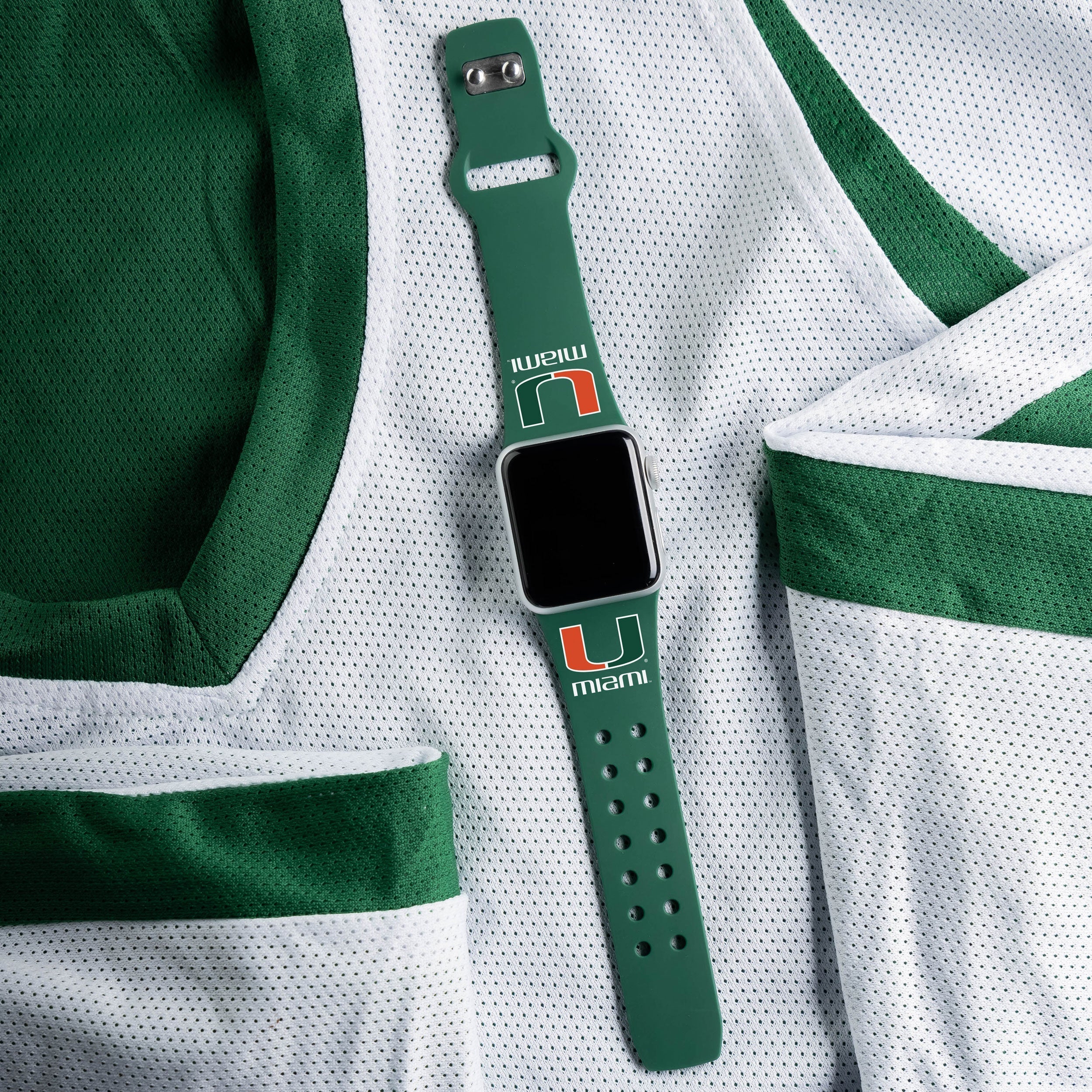 Miami Hurricanes HD Apple Watch Band | Affinity Bands 21