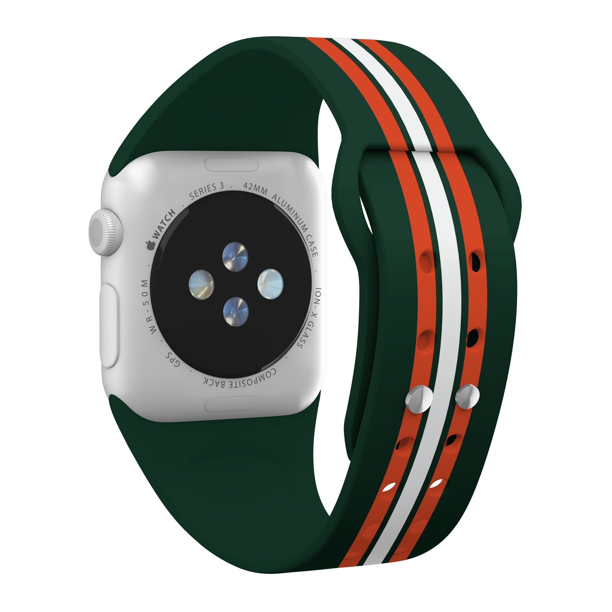 Miami Hurricanes HD Apple Watch Band | Affinity Bands 5