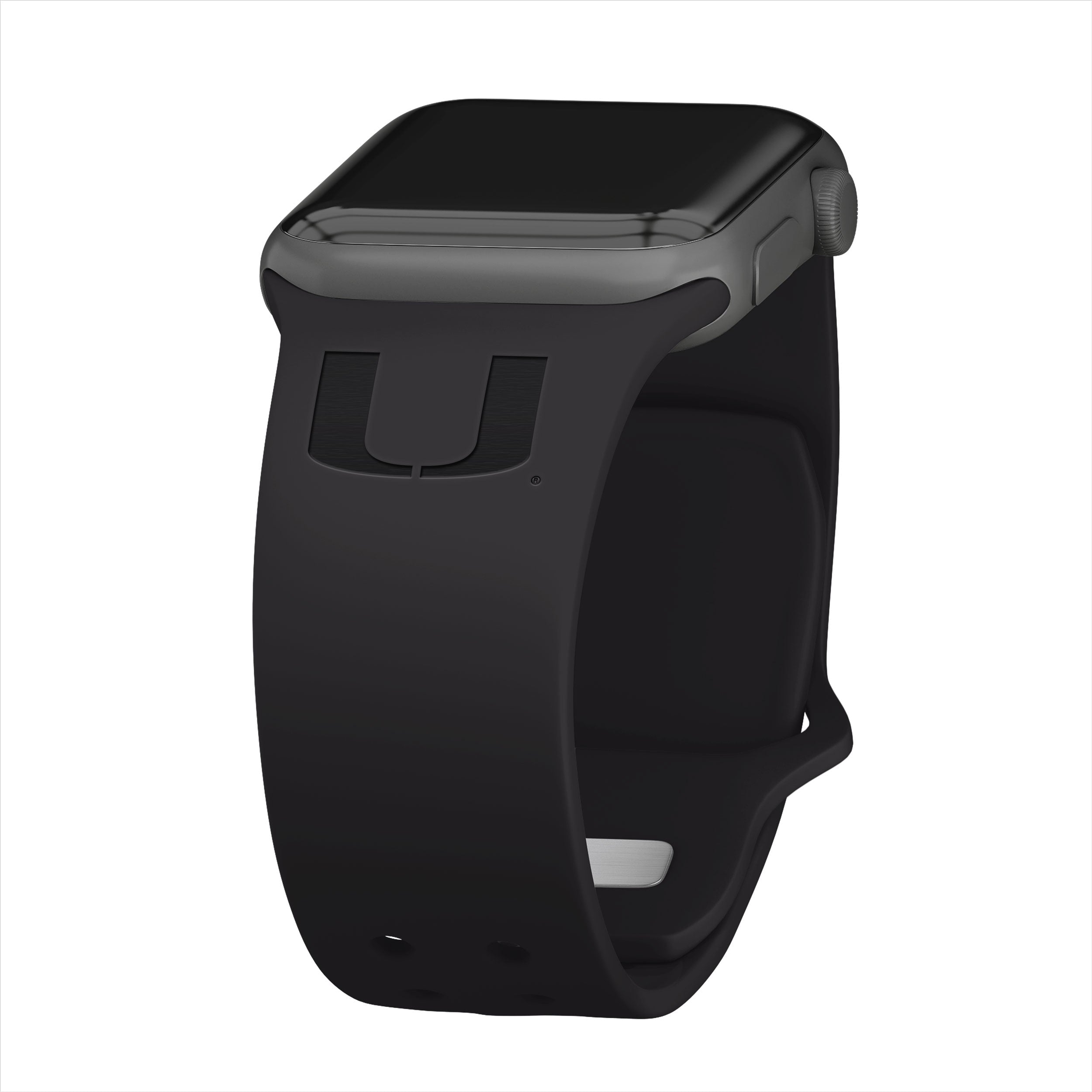 Miami Hurricanes Engraved Apple Watch Band 13
