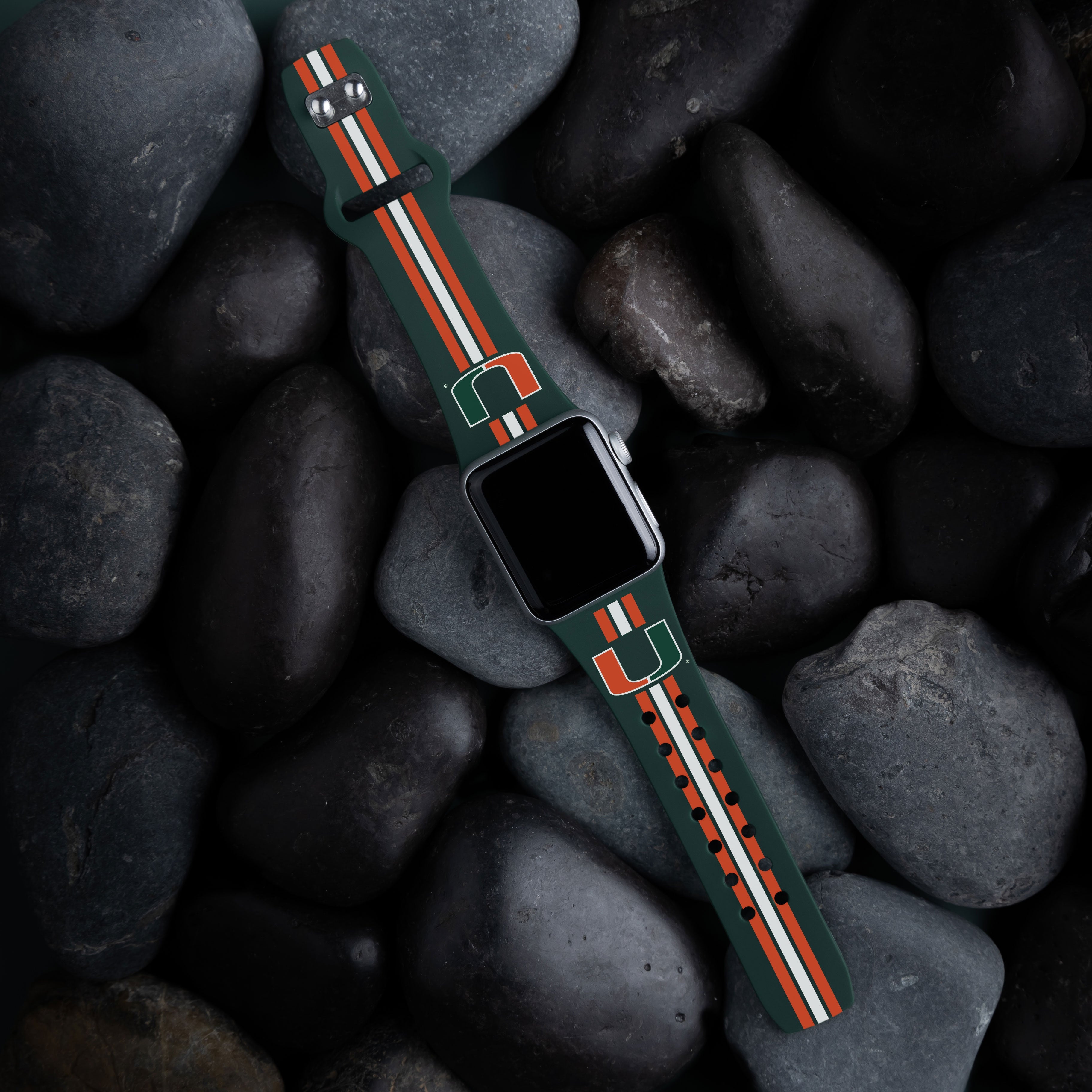 Miami Hurricanes HD Apple Watch Band | Affinity Bands 2