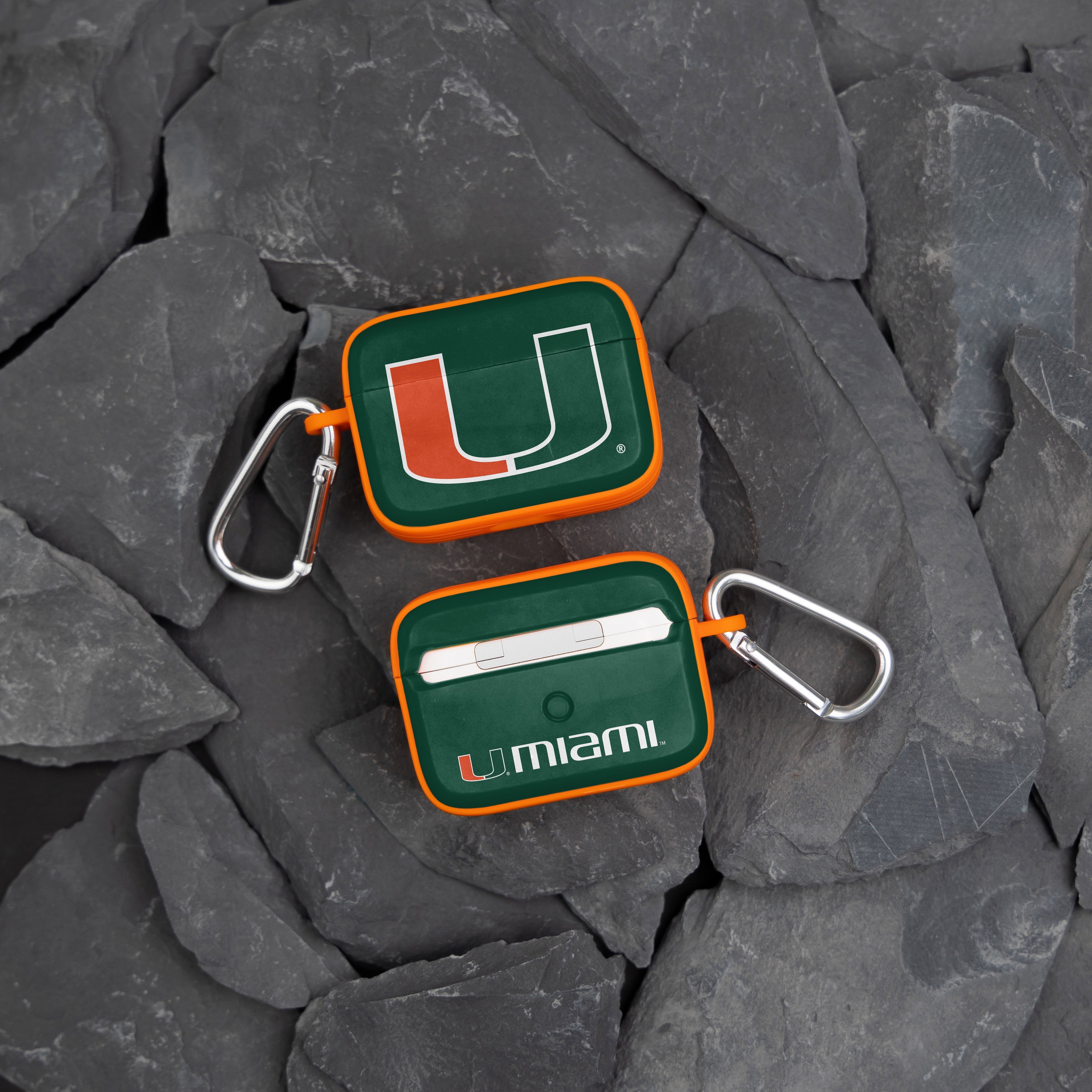 Miami Hurricanes HDX AirPods Pro 1 & 2 Case Cover 4