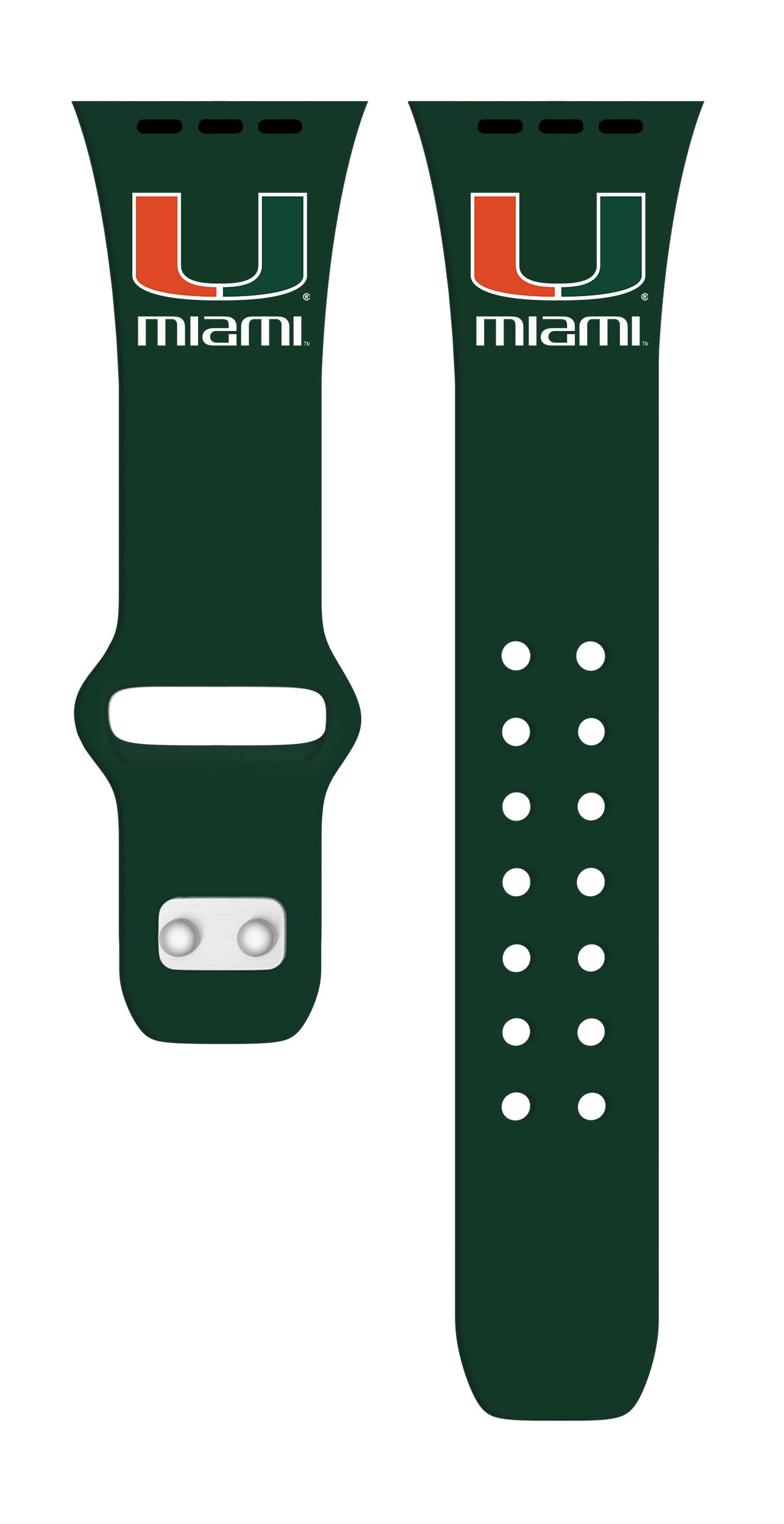 Miami Hurricanes HD Apple Watch Band | Affinity Bands 22