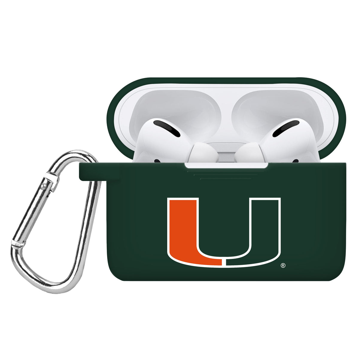 Miami Hurricanes AirPods Pro 1 & 2 Case Cover | Affinity Bands 1