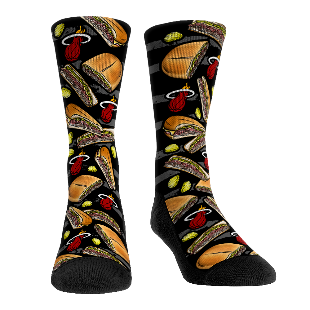 Miami Heat - Cuban Sandwich | Rock 'Em Socks