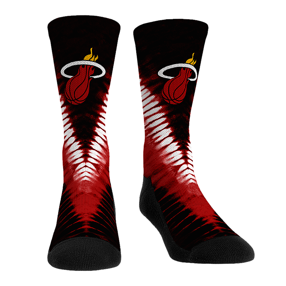 Miami Heat - V Shape Tie Dye | Rock 'Em Socks